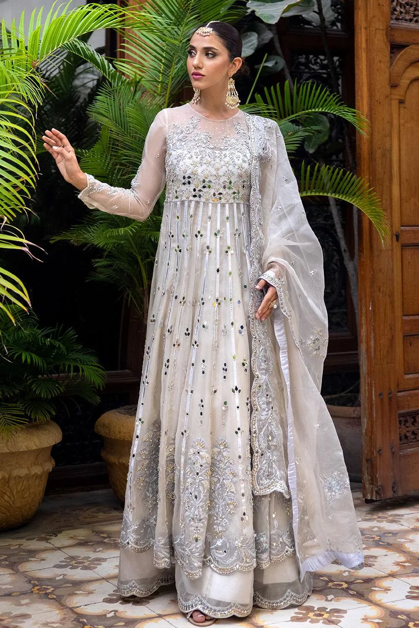 Deepak Perwani Jaipur Heritage Wedding Wear Organza – view 2 – Poshaq