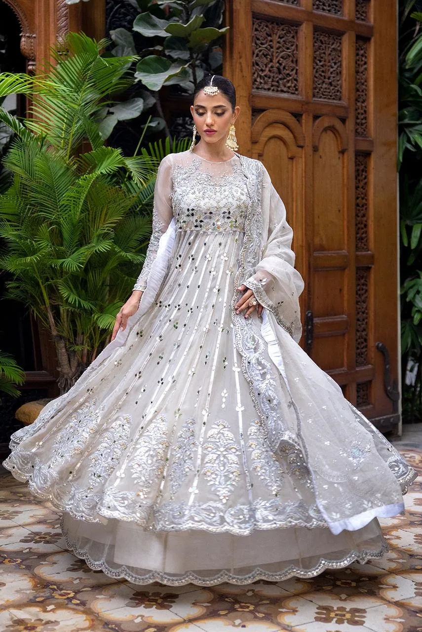 Deepak Perwani Jaipur Heritage Wedding Wear Organza – view 5 – Poshaq