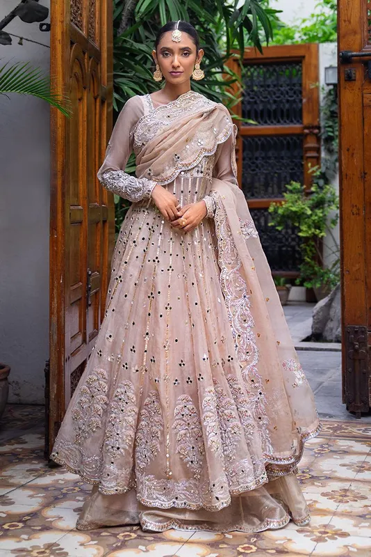 Deepak Perwani Jaipur Heritage Wedding Wear Organza – view 1 – Poshaq