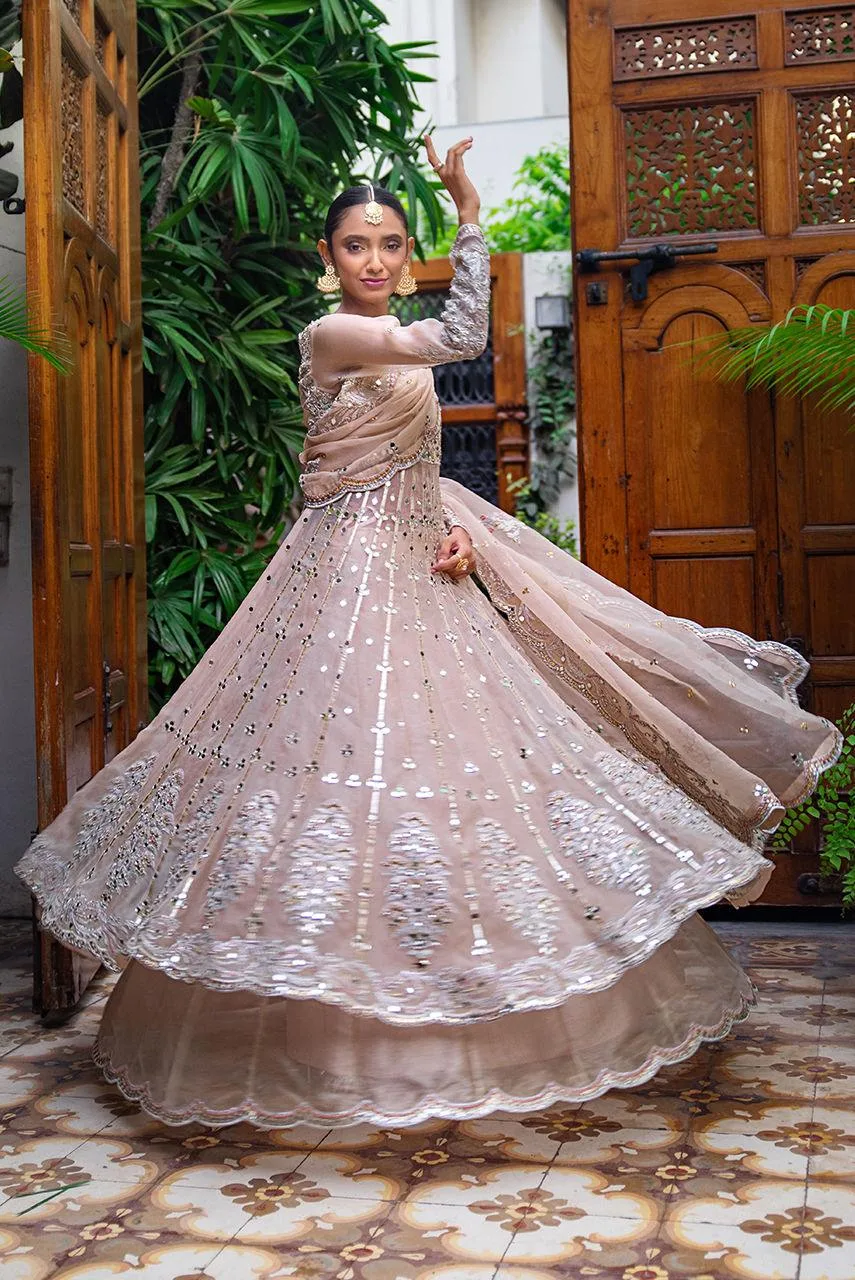 Deepak Perwani Jaipur Heritage Wedding Wear Organza – view 4 – Poshaq