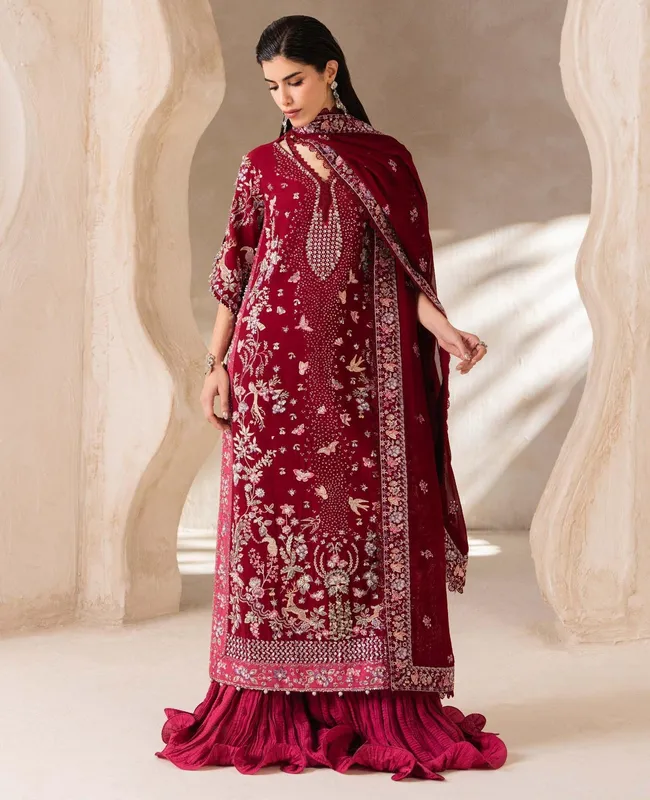 Republic Womenswear Luxury Formal 26 Coral Georgette – view 1 – Poshaq