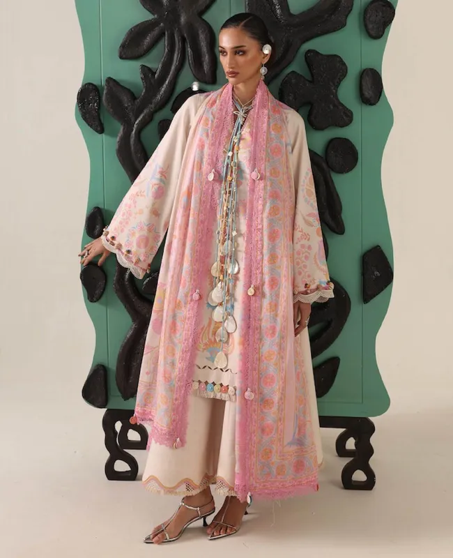Republic Womenswear Neoma Summer Prints 26 Peach Chiffon – view 1 – Poshaq