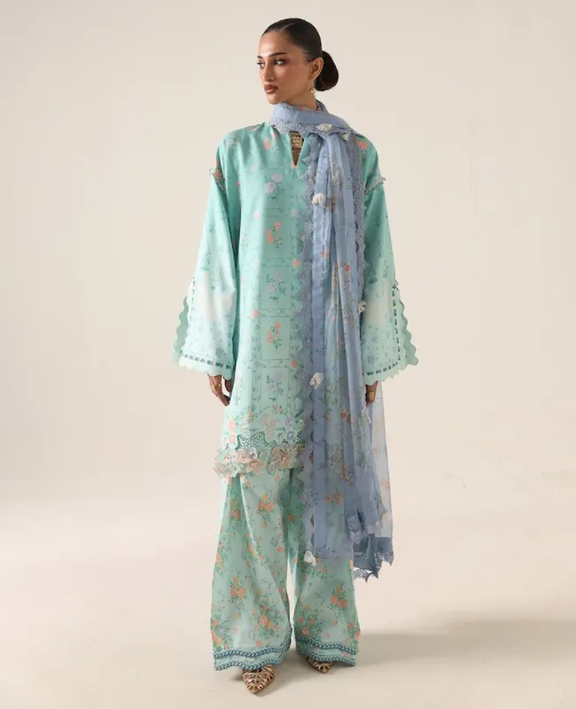 Republic Womenswear Neoma Summer Prints 26 Orange Chiffon – view 1 – Poshaq