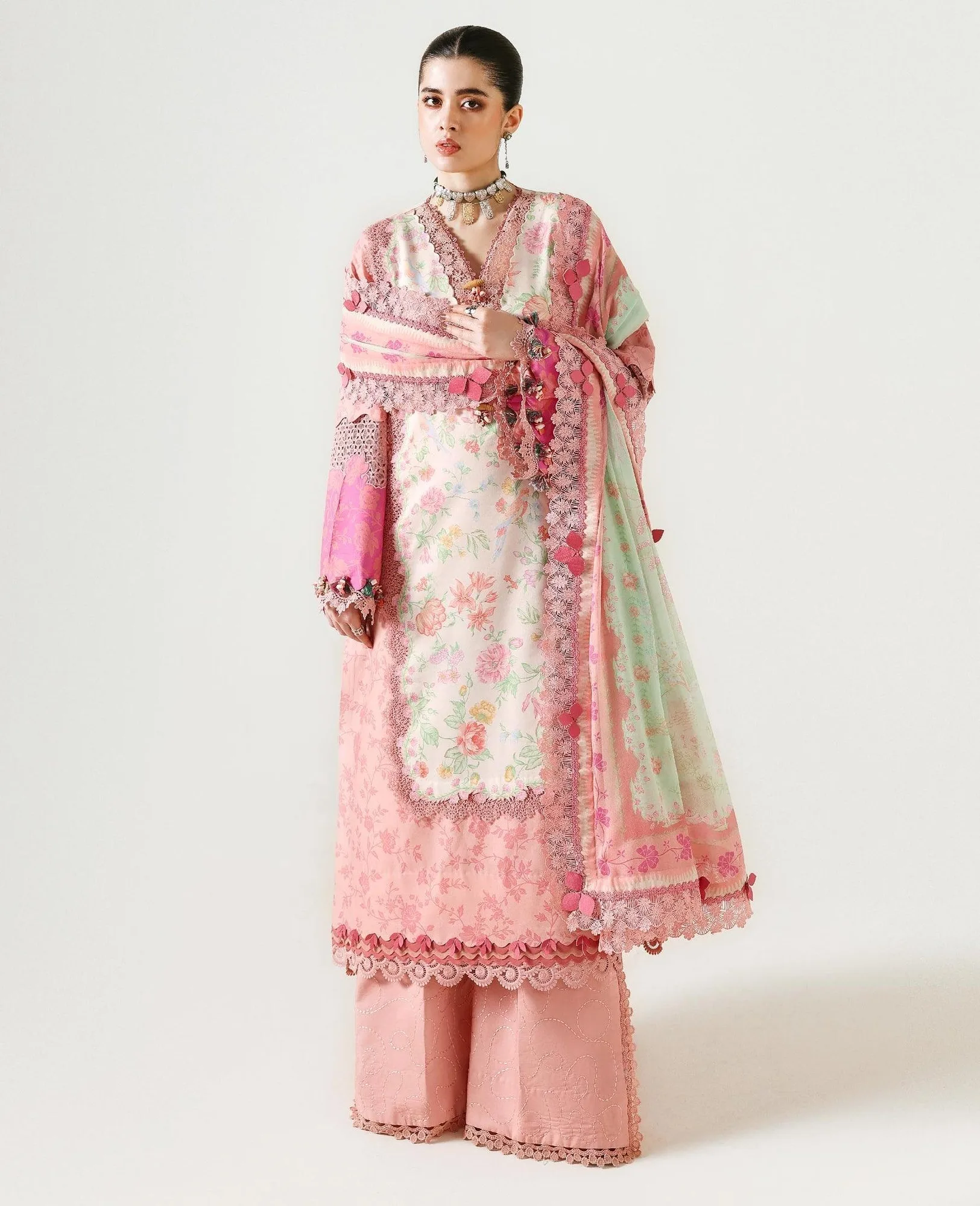 Republic Womenswear Neoma Summer Prints 26 White Cambric – view 4 – Poshaq