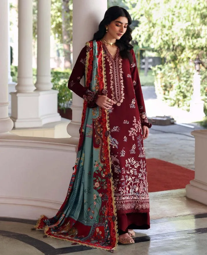 Republic Womenswear Amaris Luxury Shawl 25 Karandi – view 1 – Poshaq