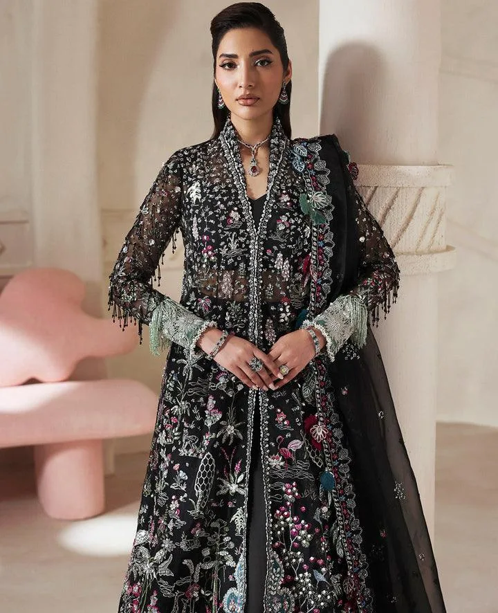 Republic Womenswear Lilianne Wedding 25 Black Organza – view 2 – Poshaq