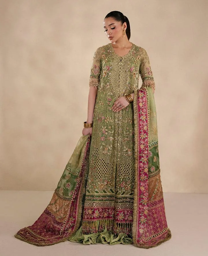 Republic Womenswear Lilianne Wedding 25 Green Organza – view 1 – Poshaq