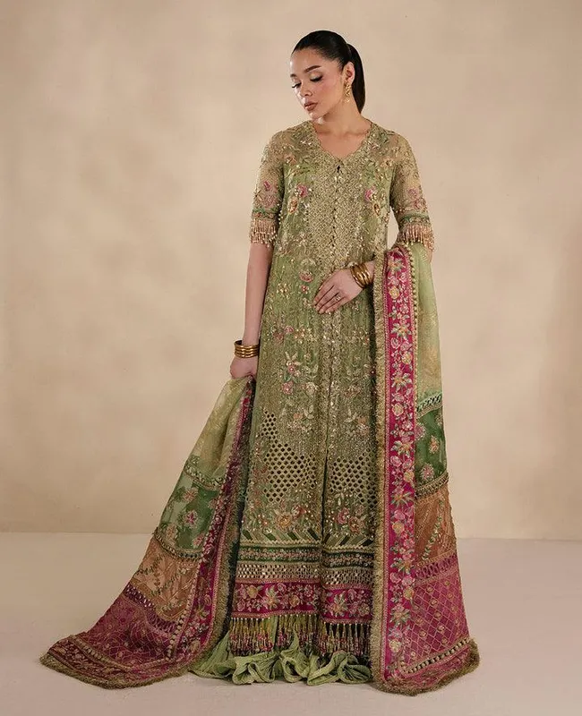 Republic Womenswear Lilianne Wedding 25 Green Organza – view 1 – Poshaq