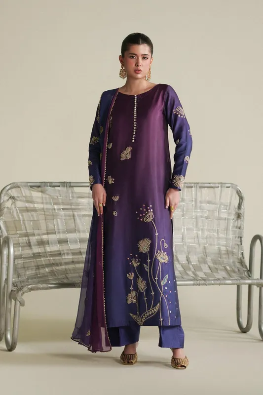 Vanya The Regal Edit Chiffon – view 1 – Poshaq