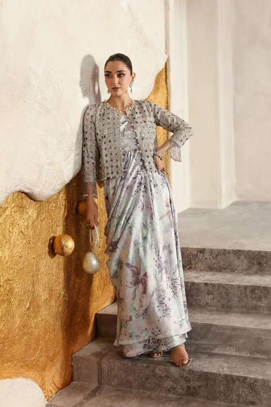 Vanya Revuse Wedding Formals Georgette – view 1 – Poshaq