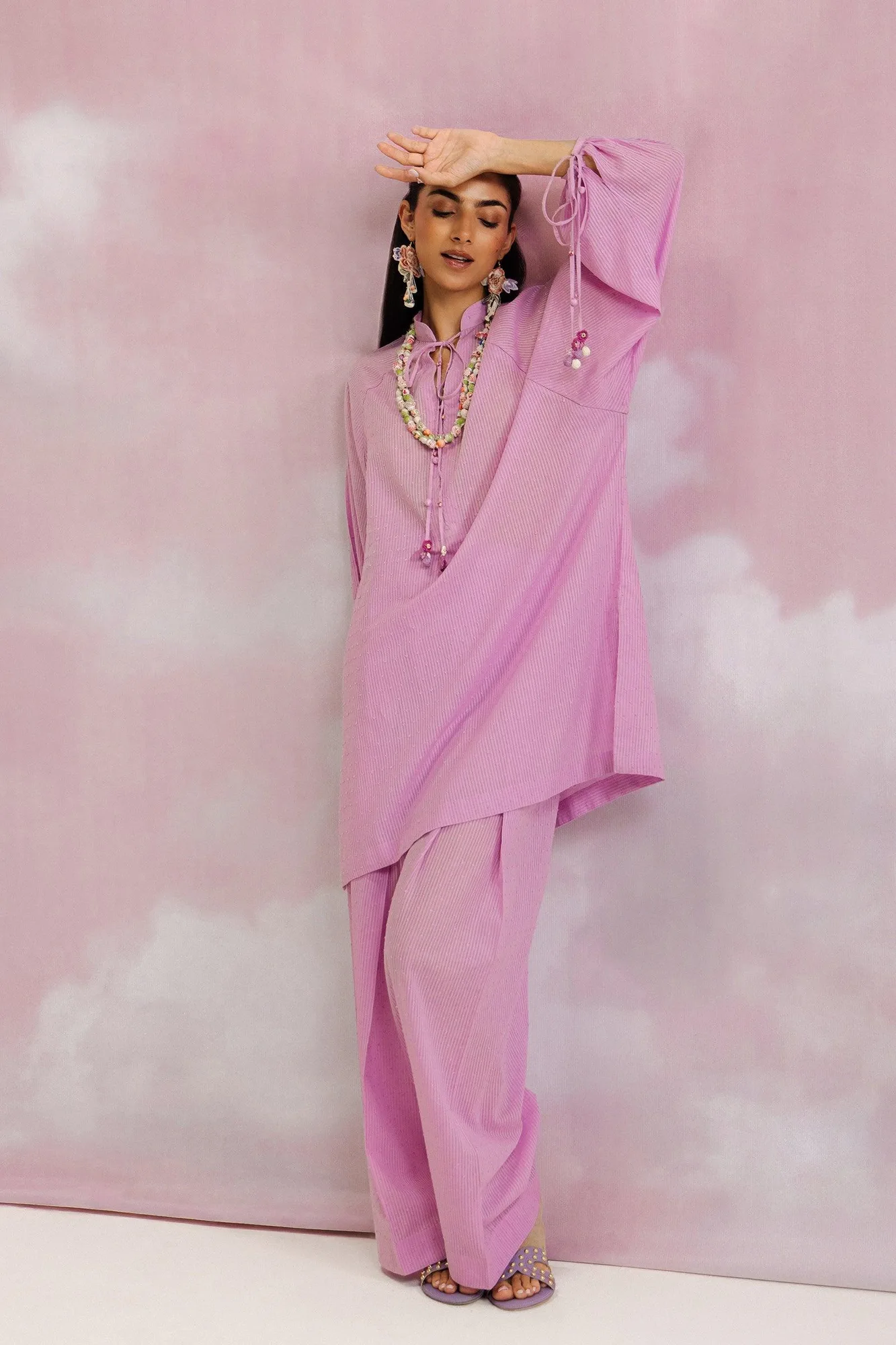 Lilac Cotton – view 1 – Poshaq