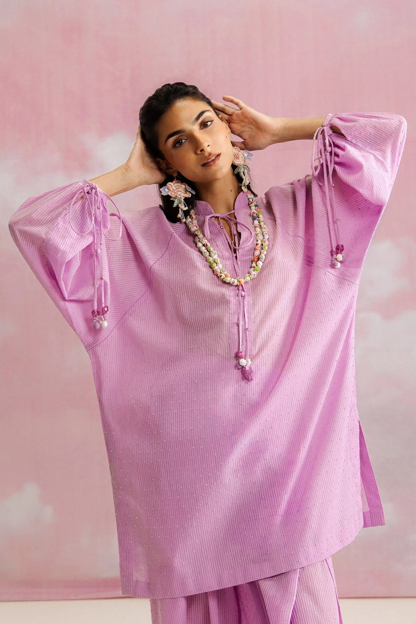 Lilac Cotton – view 2 – Poshaq