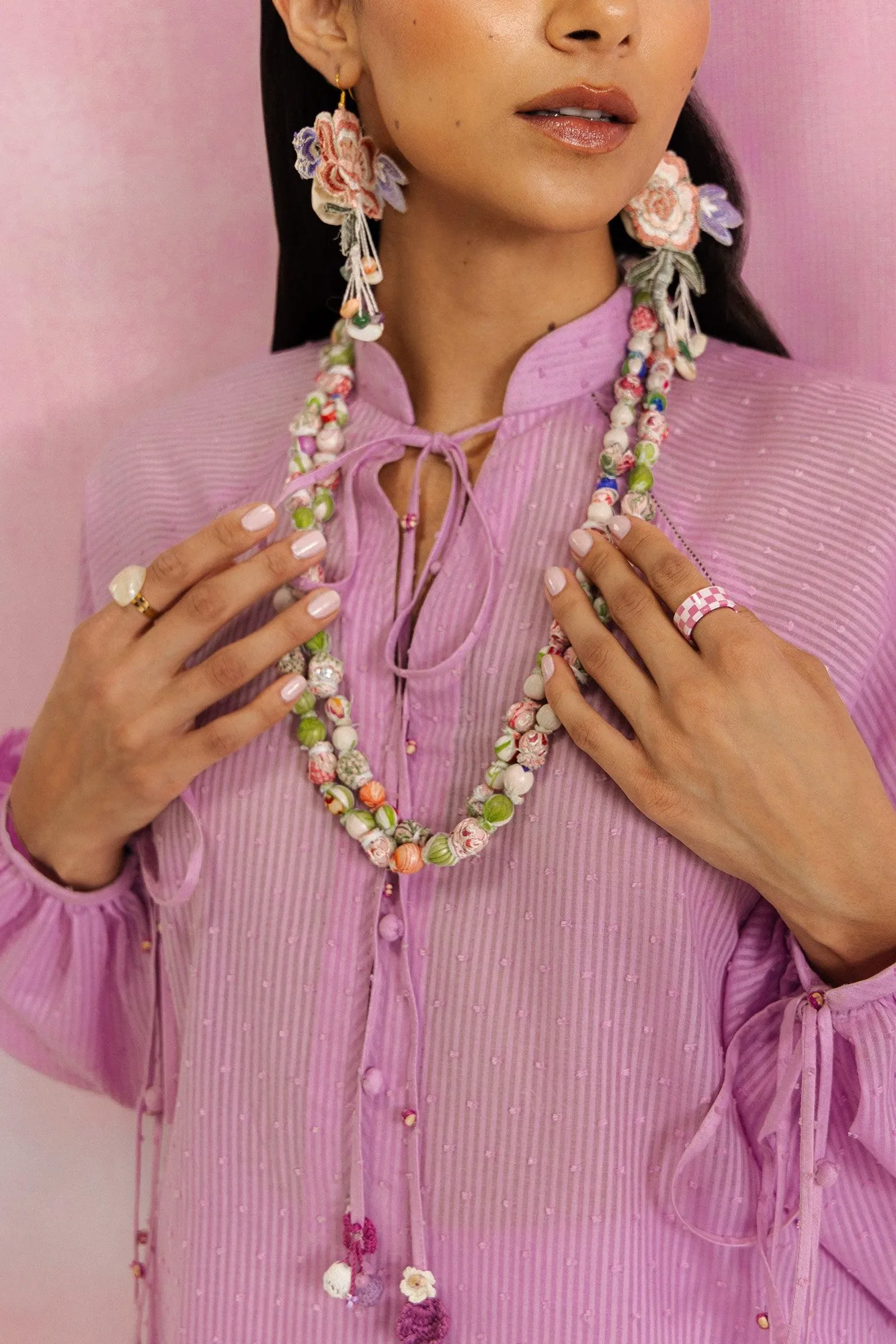 Lilac Cotton – view 3 – Poshaq