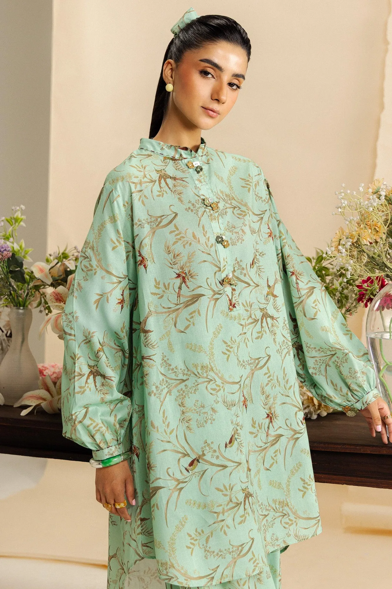 Mint Cotton – view 5 – Poshaq