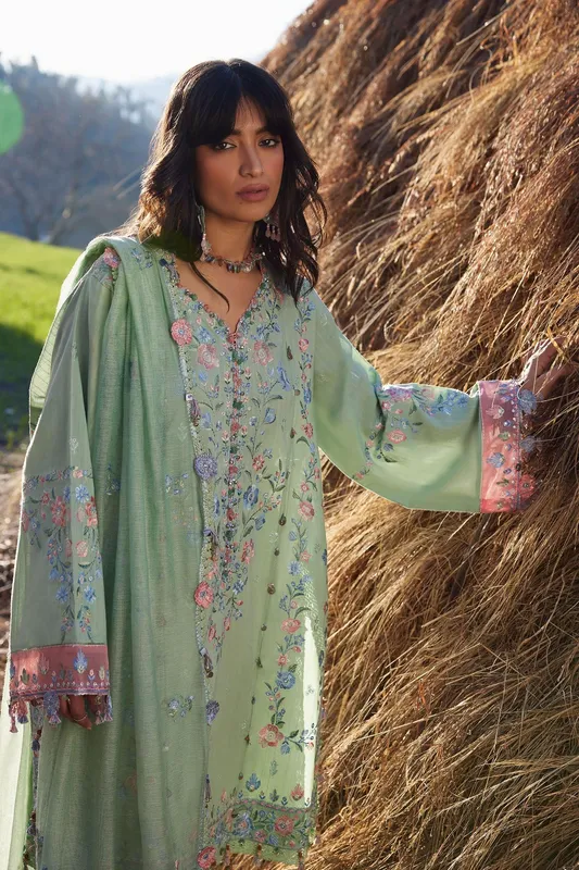 Green Jacquard – view 1 – Poshaq