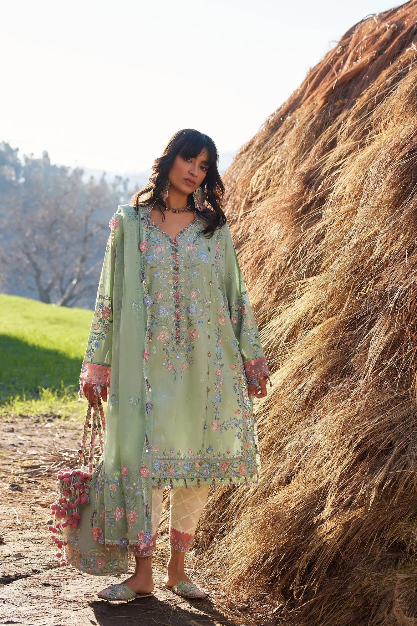 Green Jacquard – view 6 – Poshaq