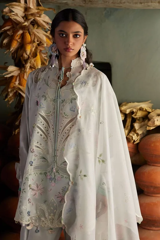 Lilac Organza – view 1 – Poshaq