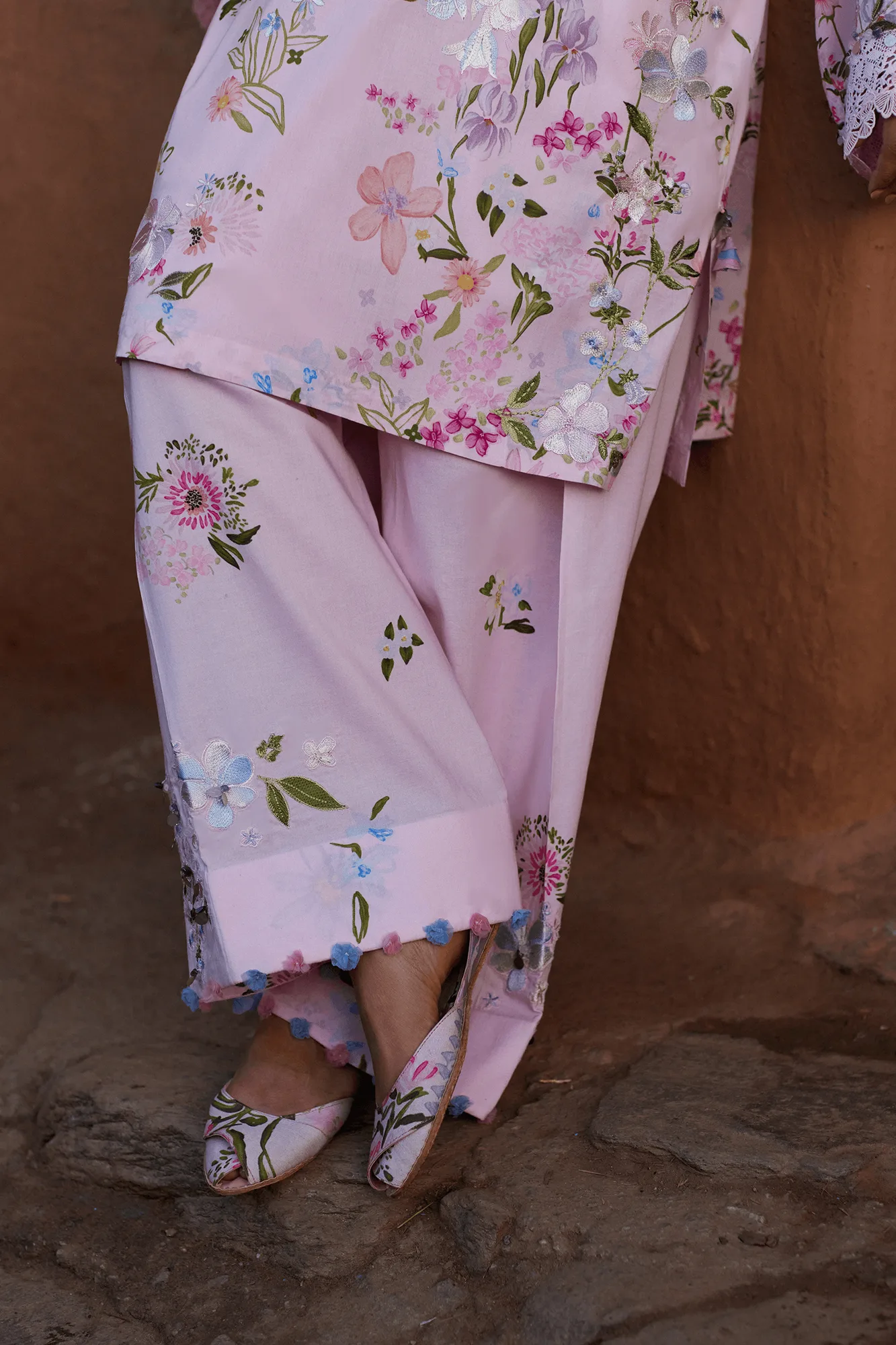 Lilac Organza – view 2 – Poshaq