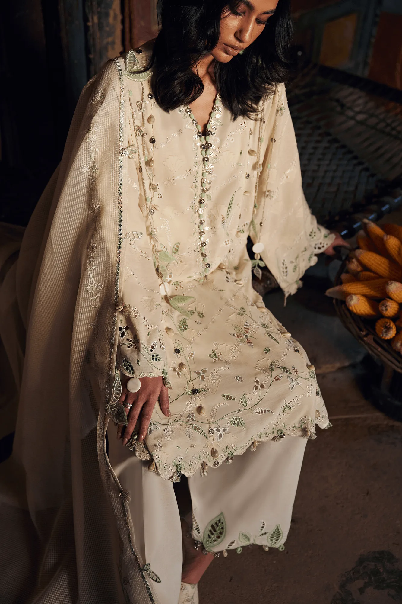 Green Jacquard – view 5 – Poshaq