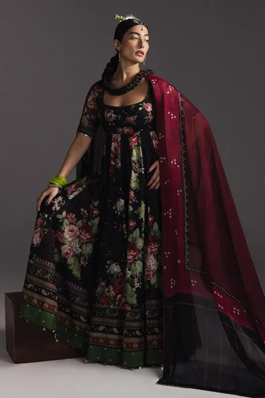 Maroon Cambric – view 1 – Poshaq