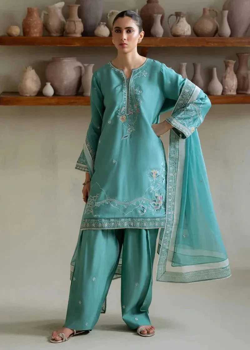 Teal Chiffon – view 7 – Poshaq