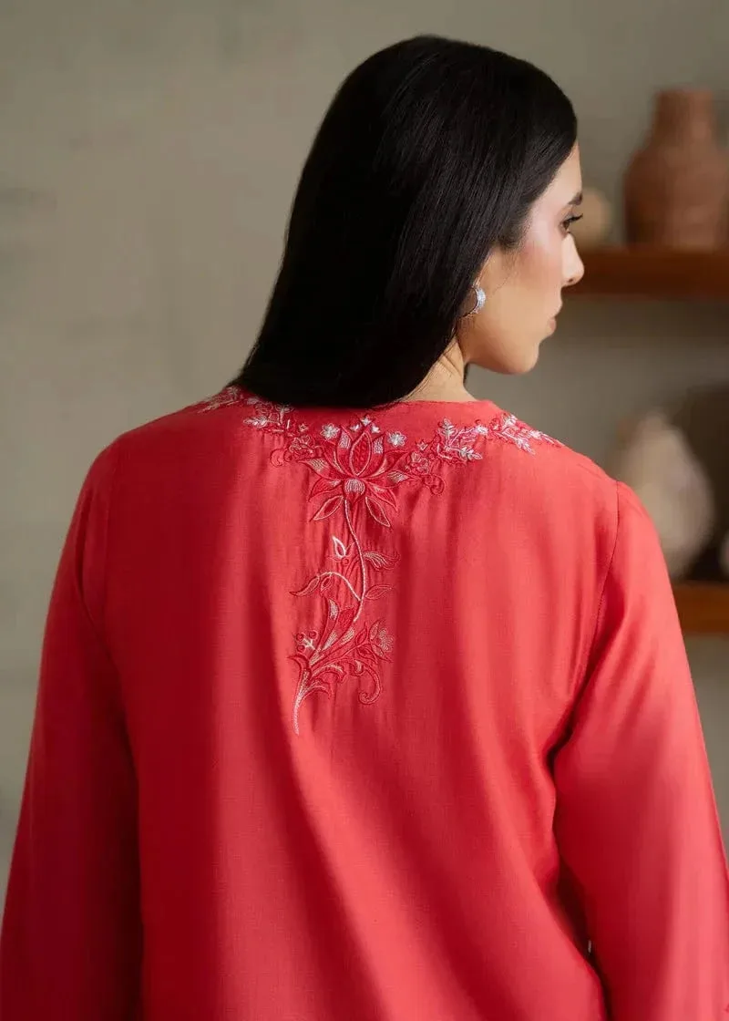 Coral Chiffon – view 3 – Poshaq
