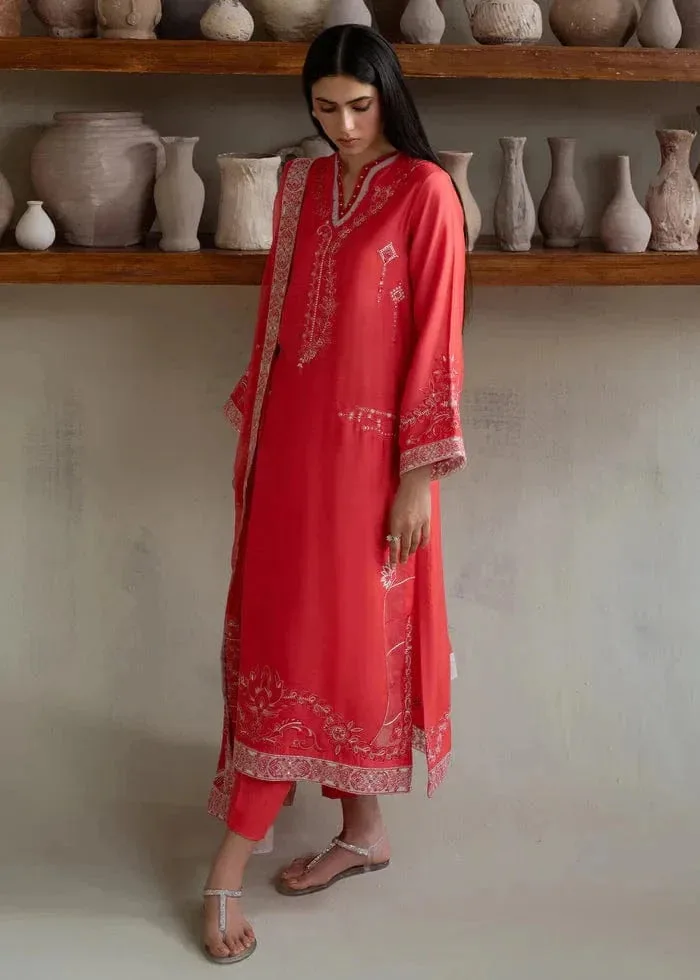 Coral Chiffon – view 8 – Poshaq