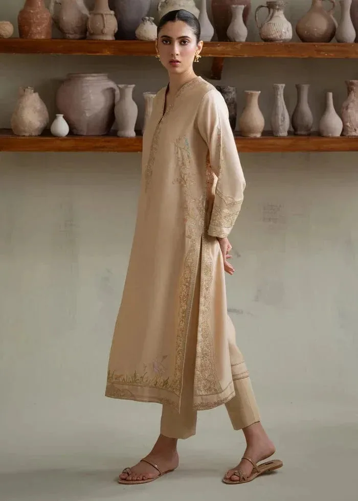 Green Cotton Silk – view 2 – Poshaq