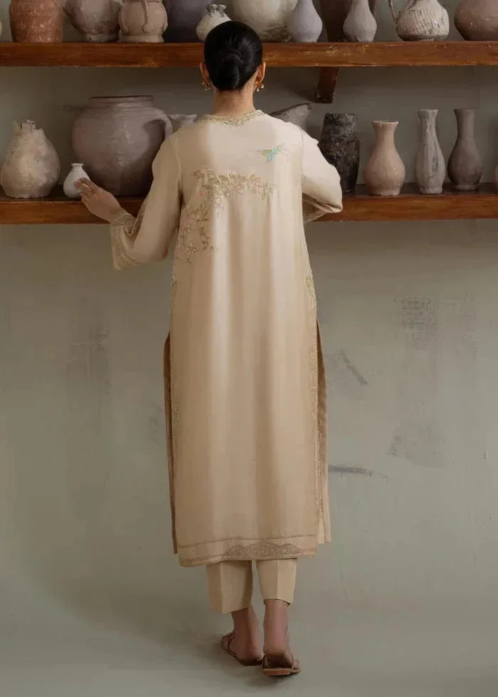 Green Cotton Silk – view 3 – Poshaq