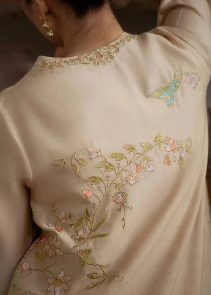 Green Cotton Silk – view 5 – Poshaq
