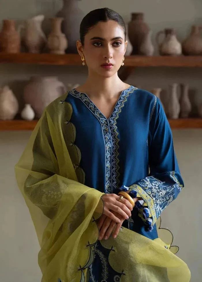White Cotton Silk – view 6 – Poshaq