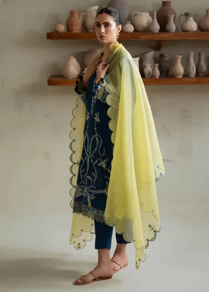 White Cotton Silk – view 7 – Poshaq