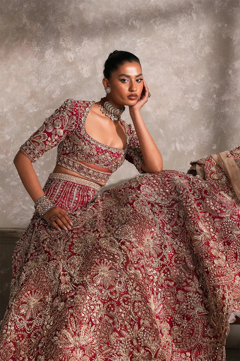 Gold Organza – view 4 – Poshaq