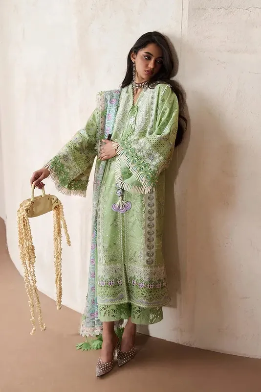 Green Organza – view 1 – Poshaq