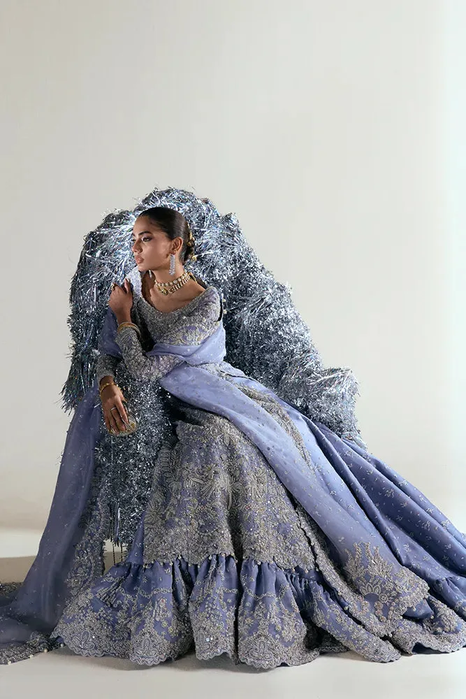 Silver Raw Silk – view 2 – Poshaq