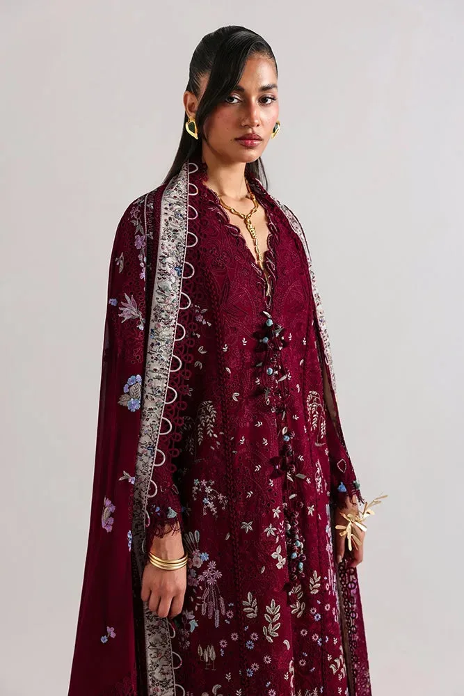 Maroon Organza – view 3 – Poshaq