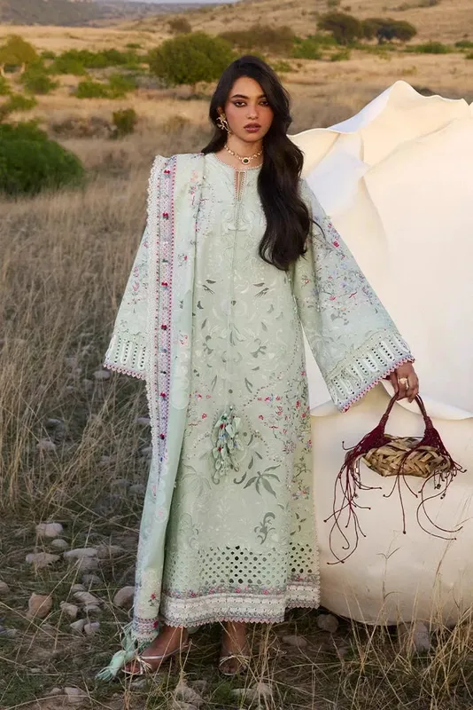Green Organza – view 1 – Poshaq