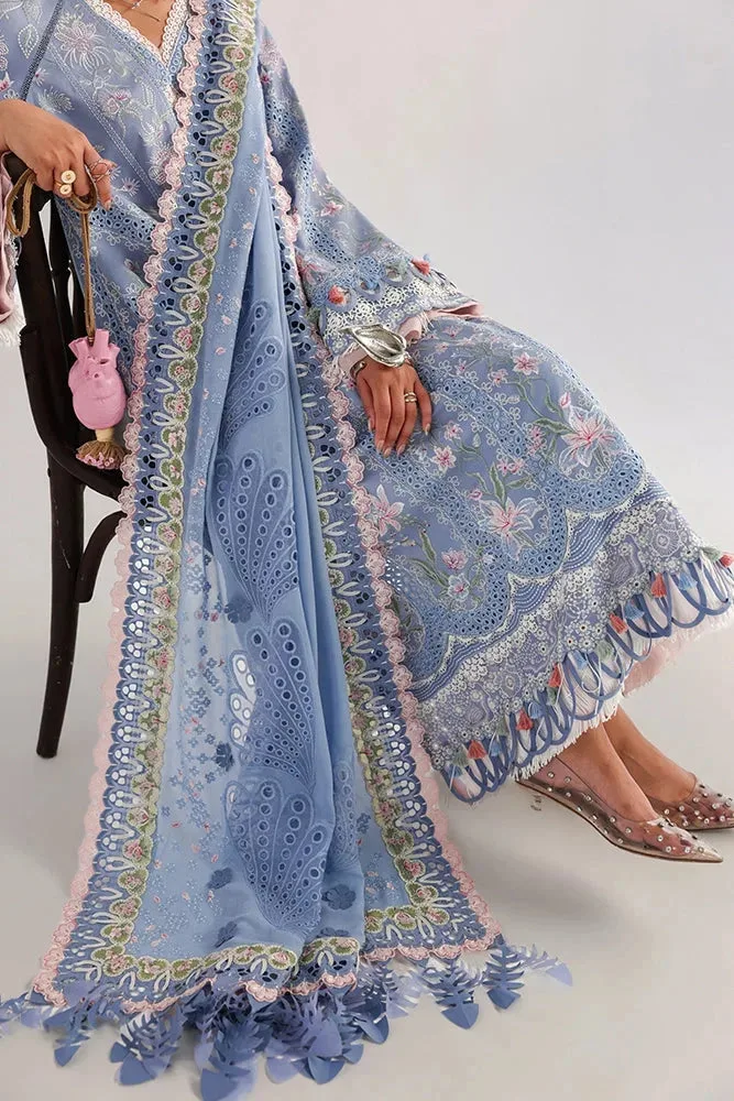 Blue Organza – view 6 – Poshaq