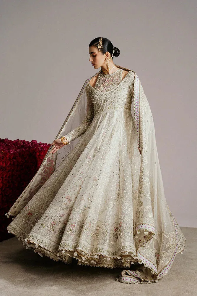 Ivory Raw Silk – view 1 – Poshaq
