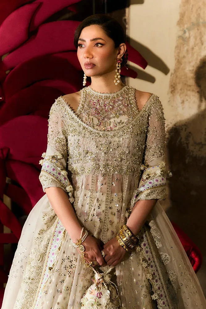 Ivory Raw Silk – view 3 – Poshaq