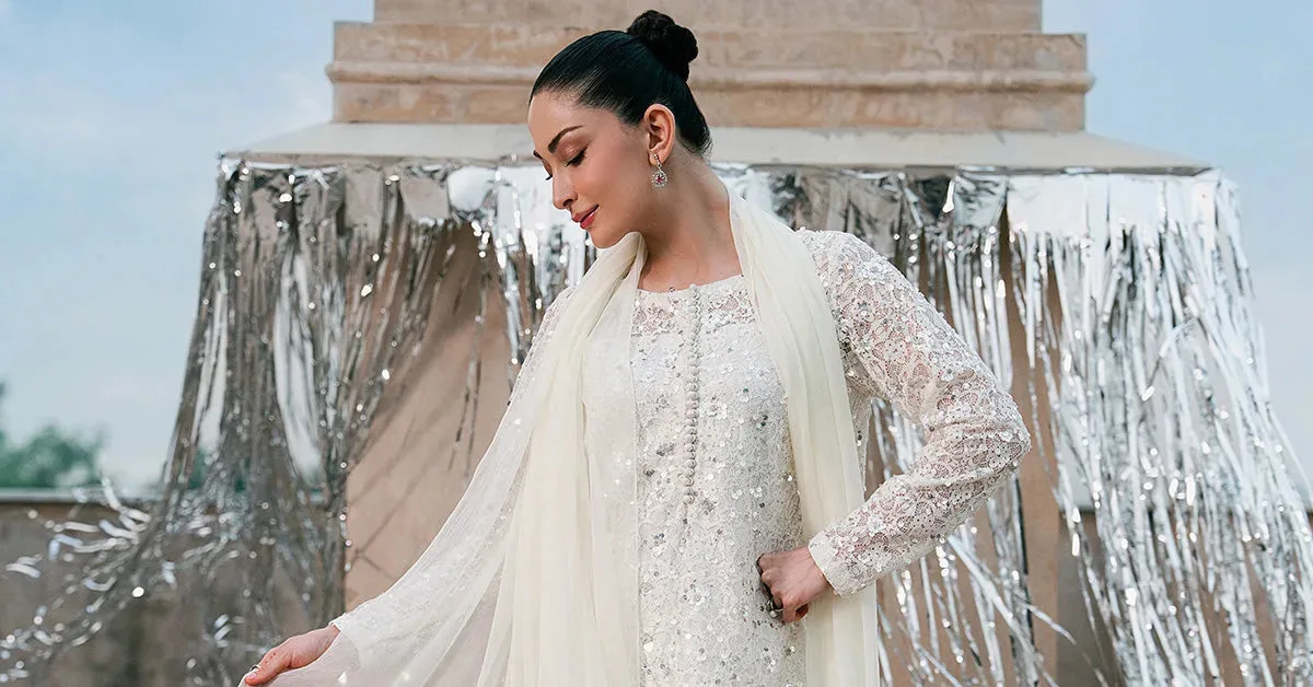 White Raw Silk – view 7 – Poshaq