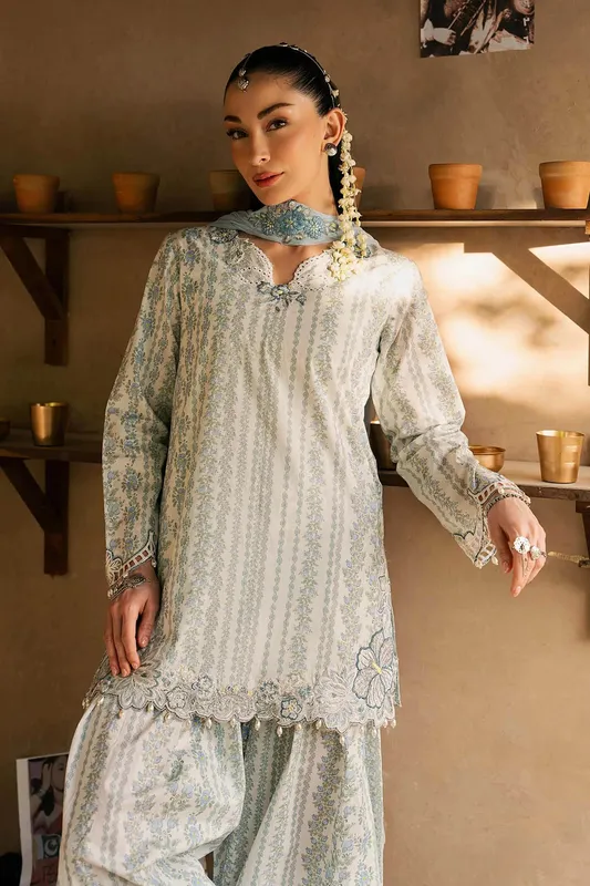 White Chiffon – view 1 – Poshaq