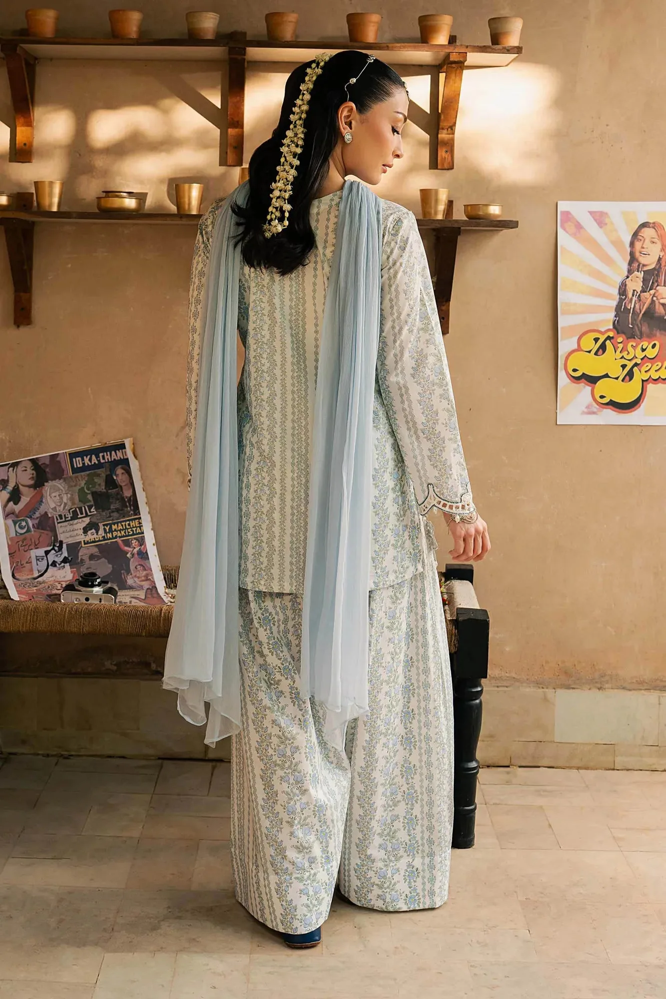 White Chiffon – view 10 – Poshaq