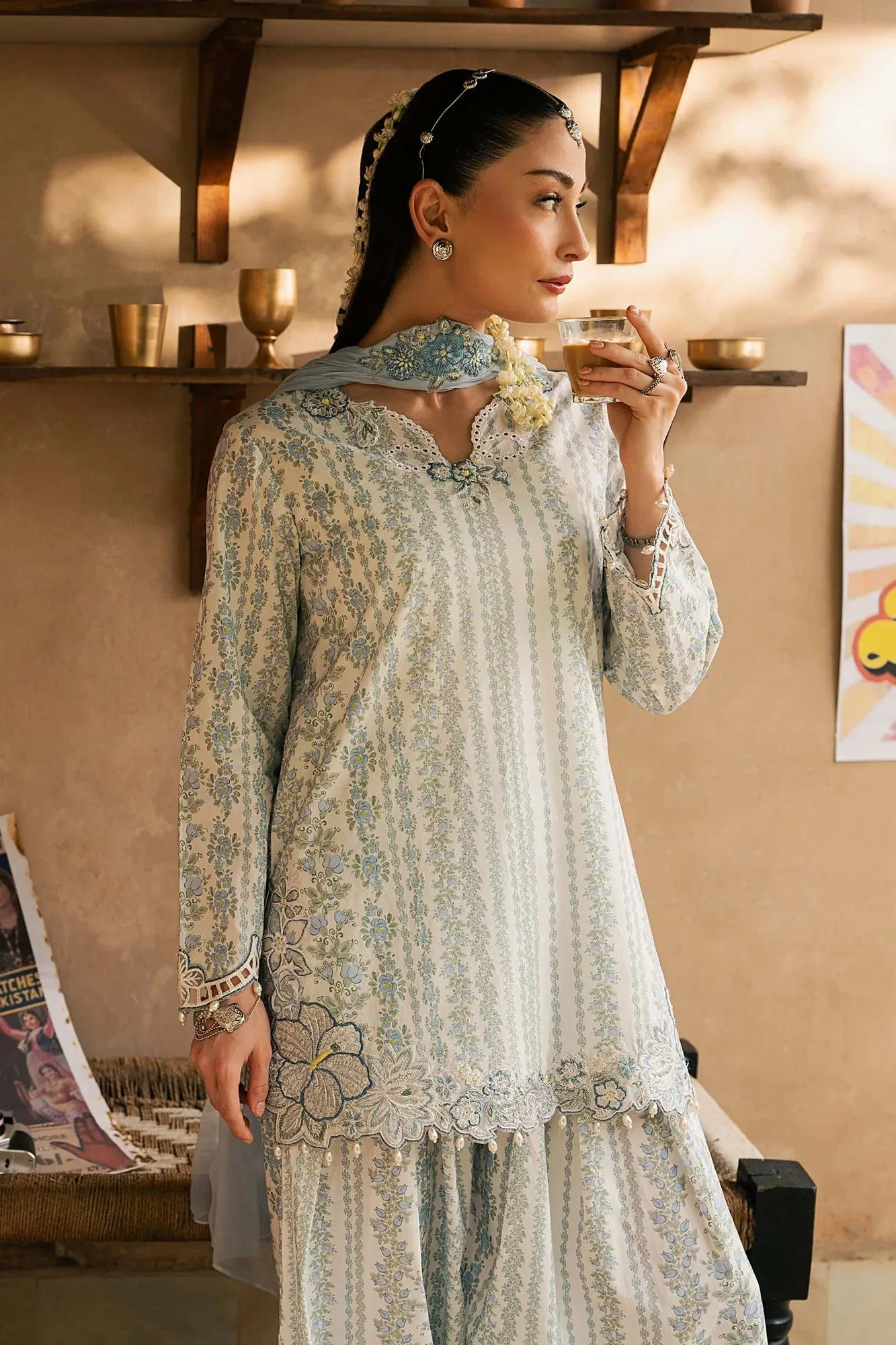 White Chiffon – view 11 – Poshaq