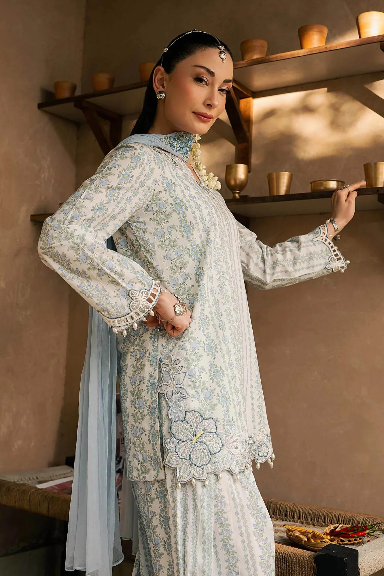 White Chiffon – view 5 – Poshaq