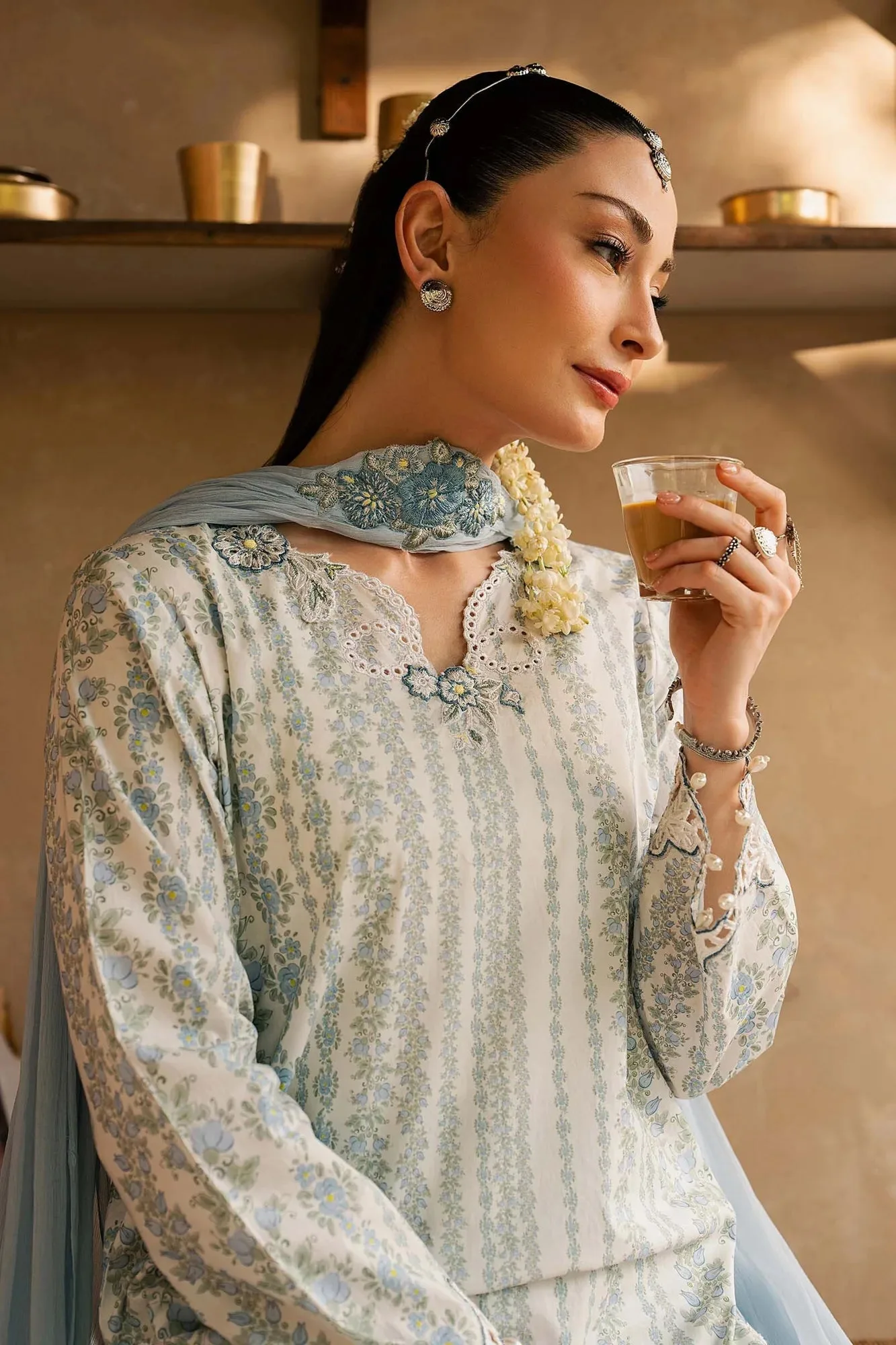 White Chiffon – view 7 – Poshaq