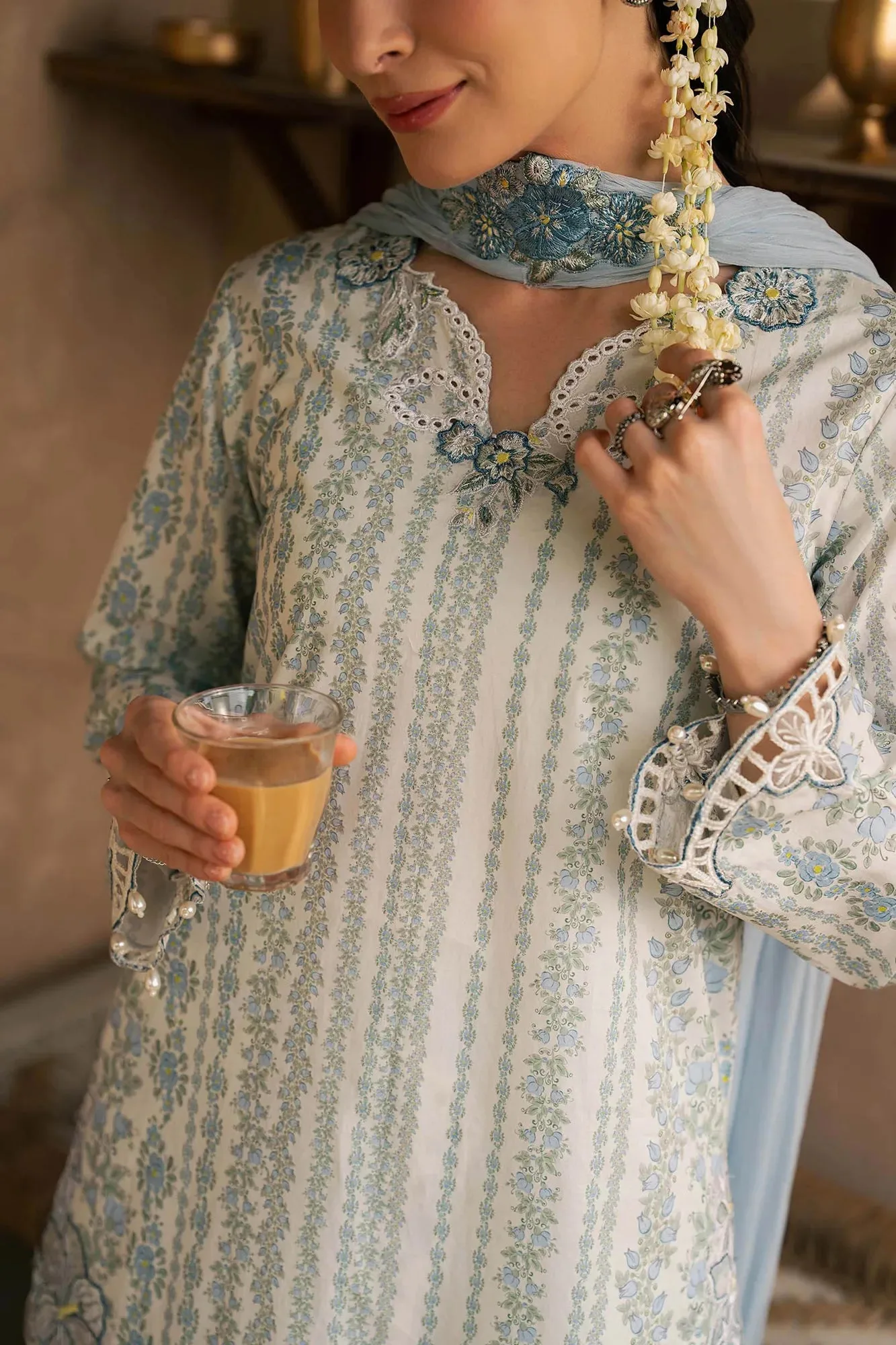 White Chiffon – view 8 – Poshaq