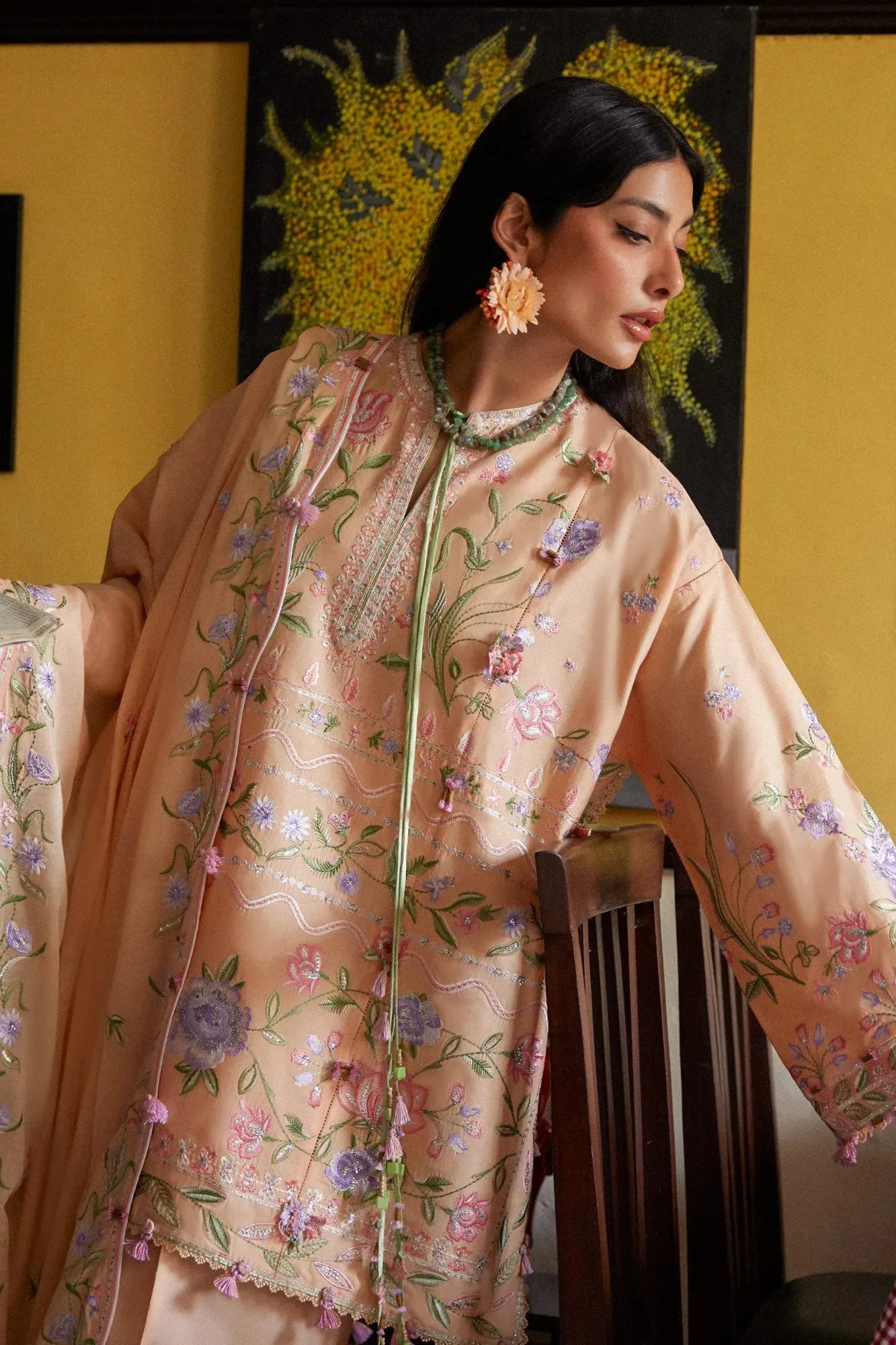 Lilac Organza – view 1 – Poshaq