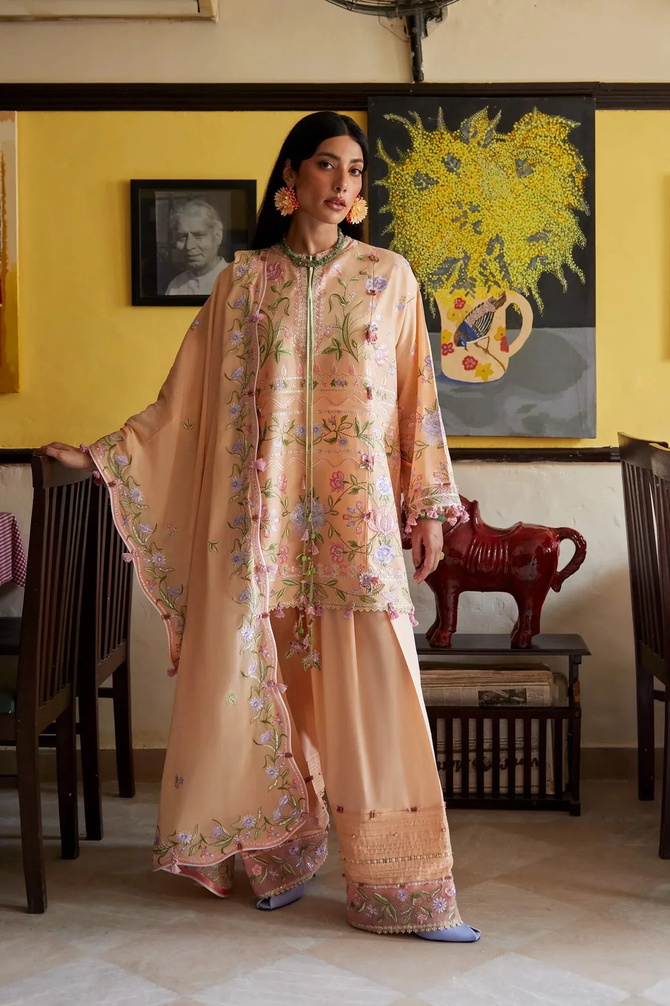 Lilac Organza – view 2 – Poshaq