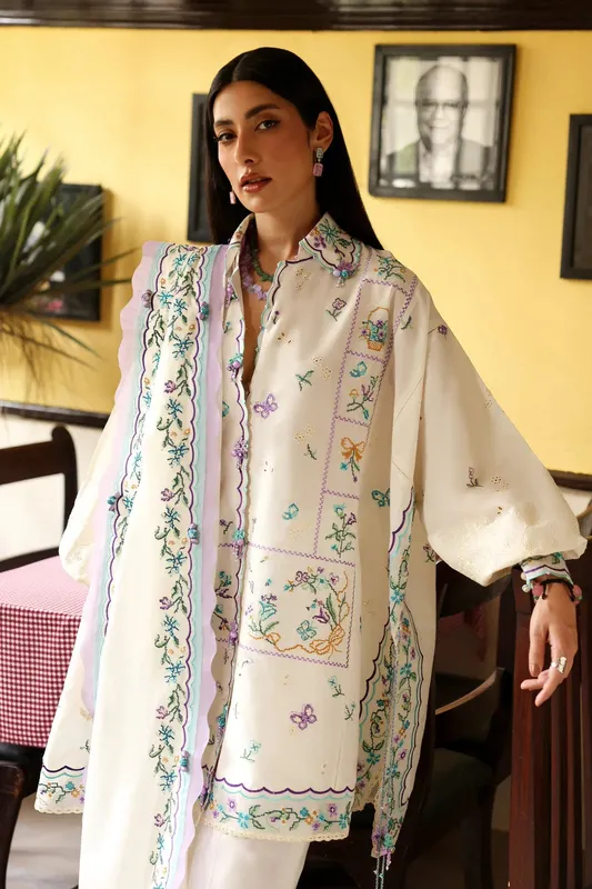 Lilac Organza – view 1 – Poshaq